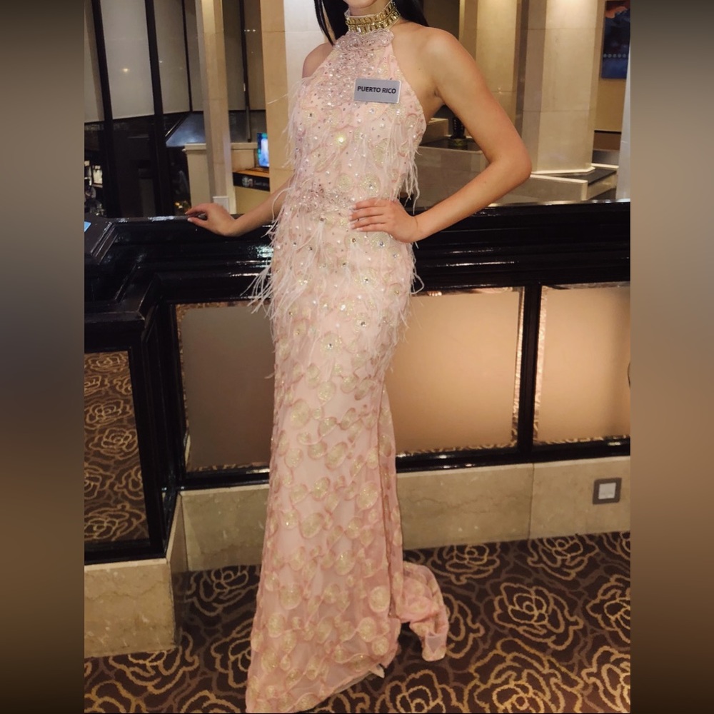 Custom Evening Gown by Luis Rentas